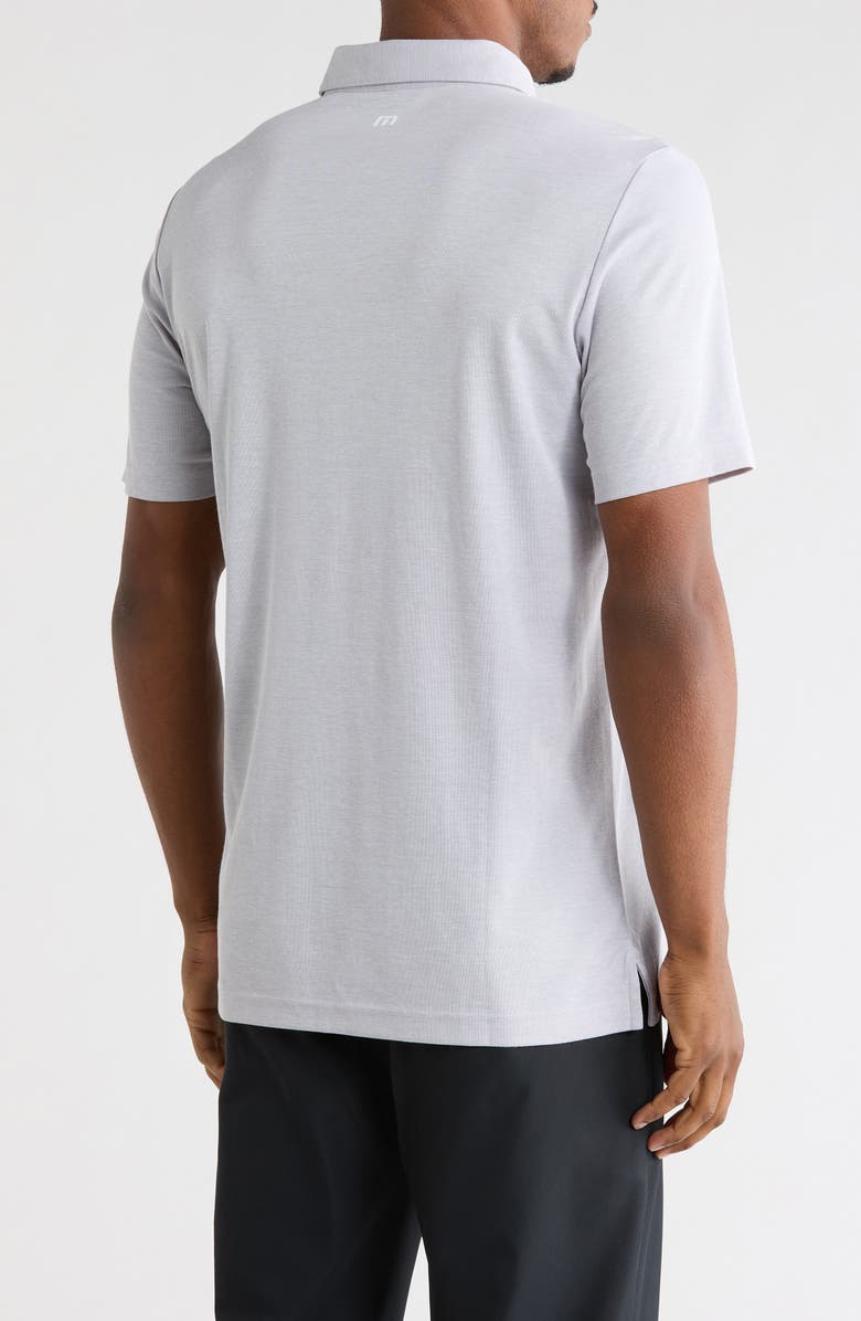 TravisMathew Seattle Mariners Playoff Pitch Polo, Alternate, color, Heather Grey