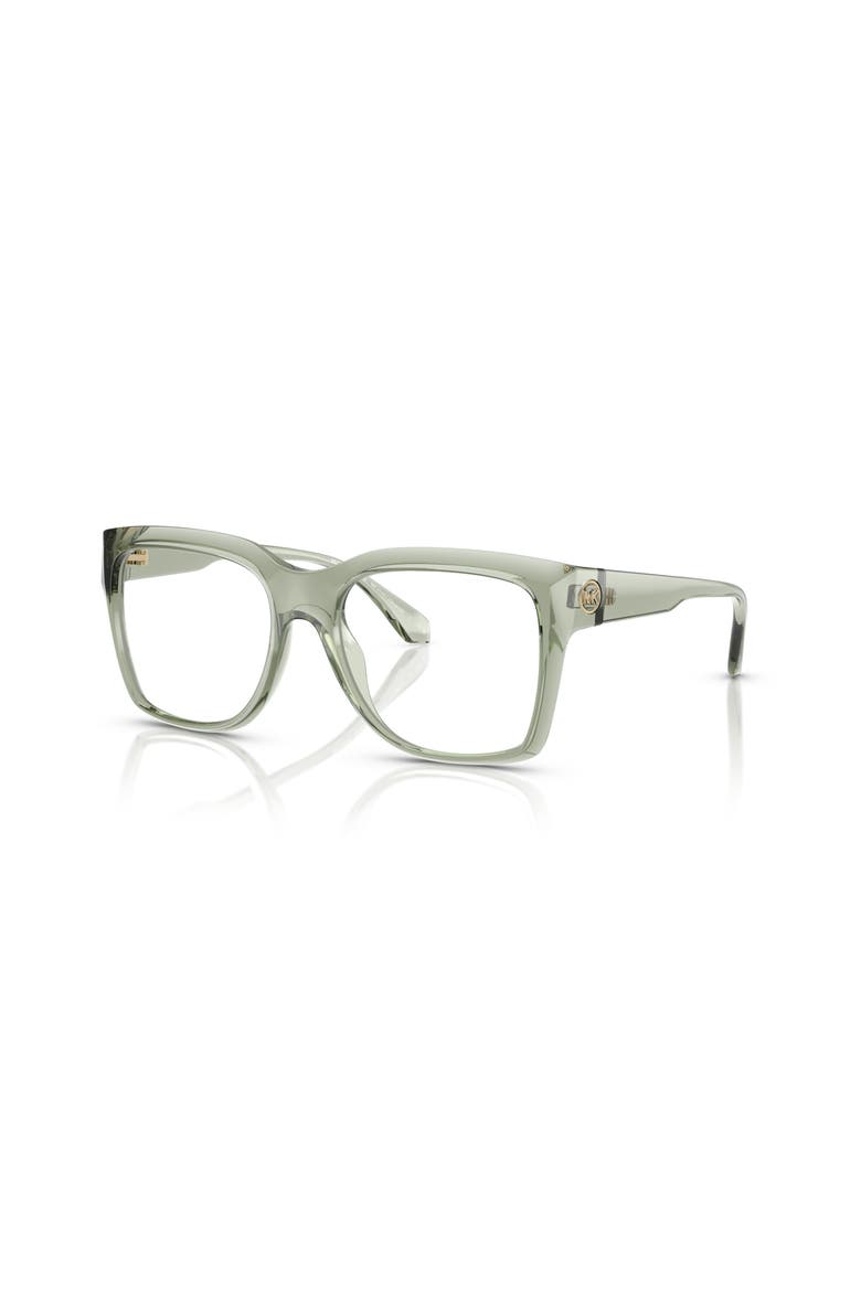 51mm Square optical glasses, Main, color, Green