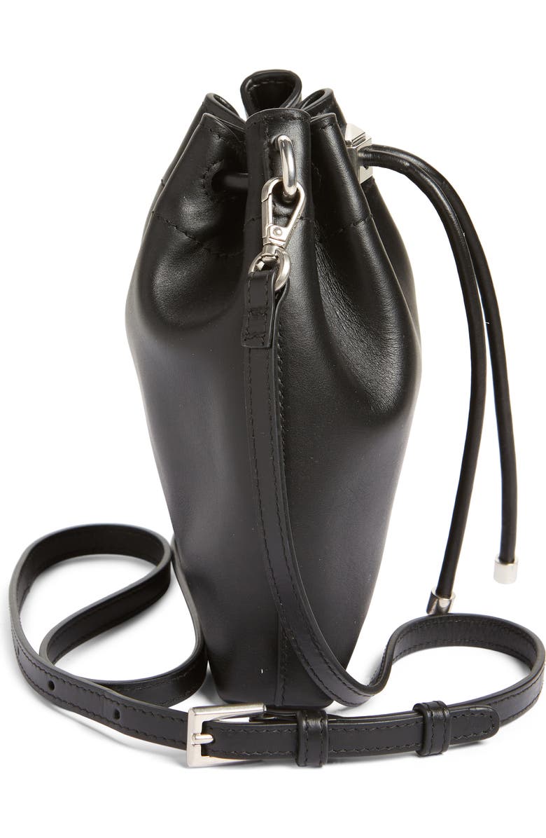 Jimmy Choo Bon Bon Leather Bucket Bag, Alternate, color,