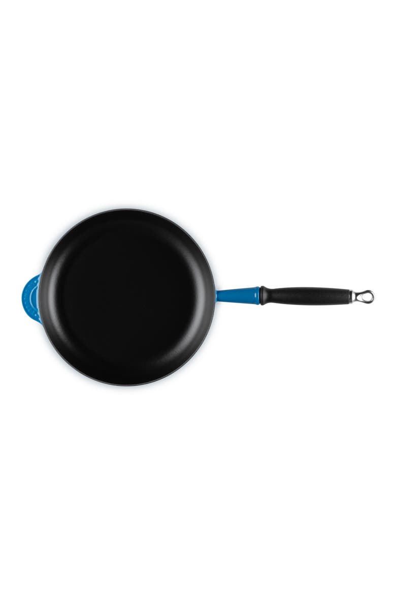 Enameled Cast Iron Fry Pan with Phenolic Handle, Alternate, color, MARSEILLE