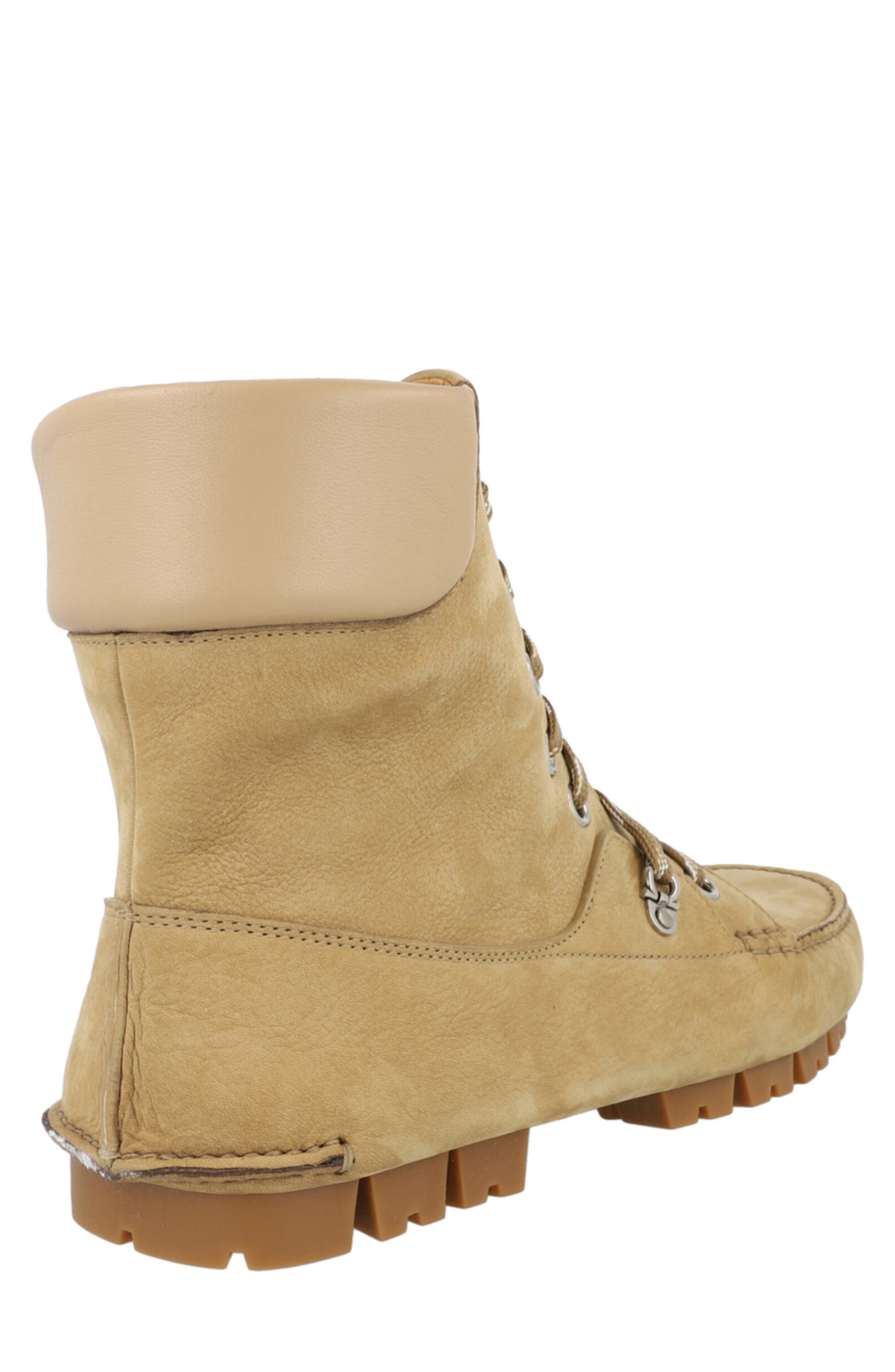 FERRAGAMO Grifo Hiking Boot, Alternate, color, Brown