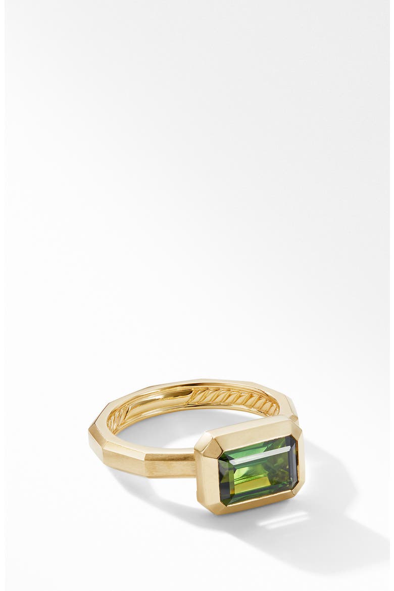 Novella Ring in 18K Yellow Gold, Main, color, GREEN TOURMALINE