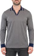 Maceoo Unknown Long Sleeve Cotton Polo