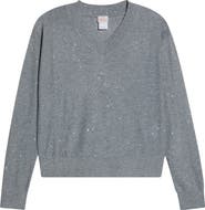 Emme Sequin V-Neck Sweater
