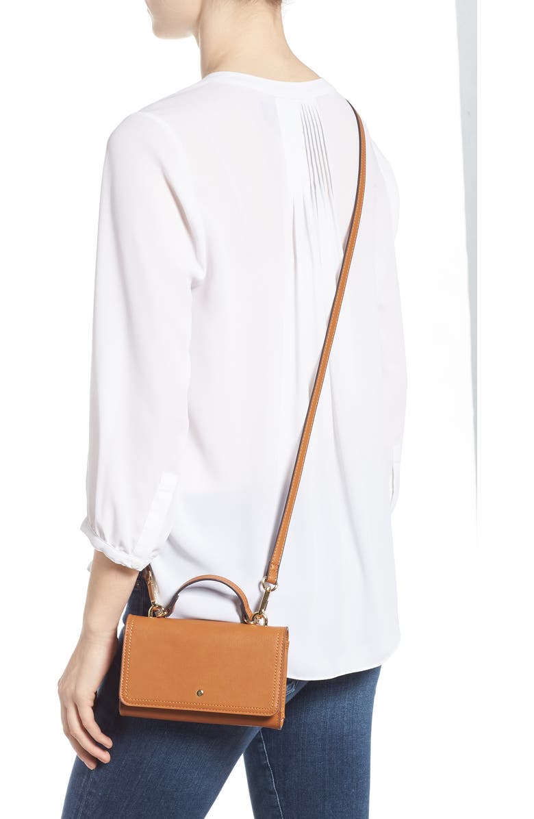 Sole Society Faux Leather Phone Wallet, Alternate, color,