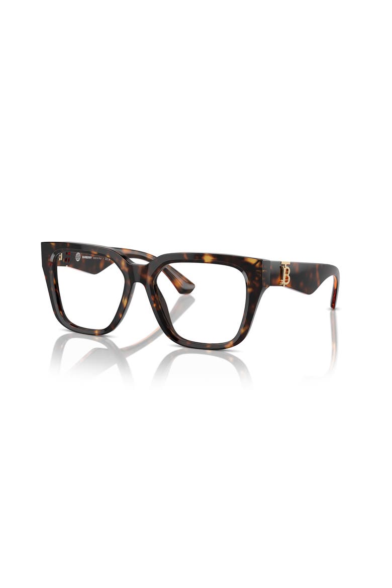 53mm Square optical glasses, Main, color, Brown