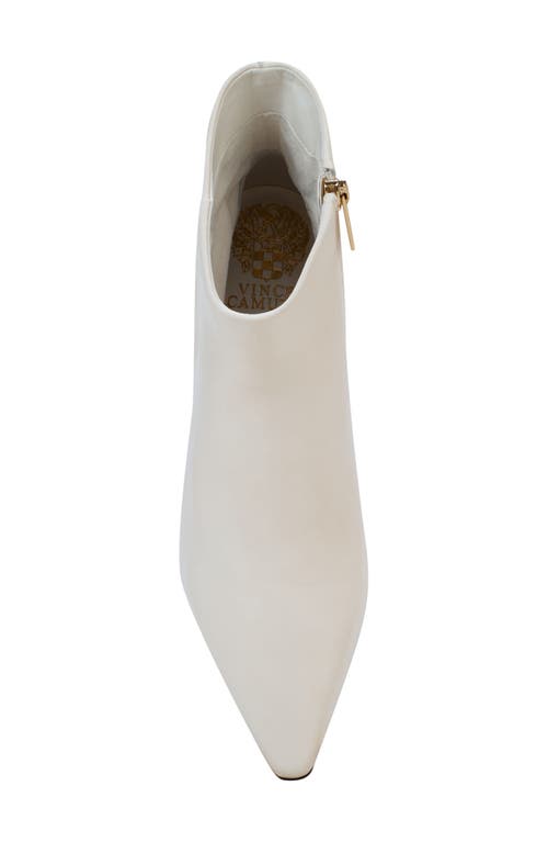 Vince Camuto Quinley Pointed Toe Bootie In White