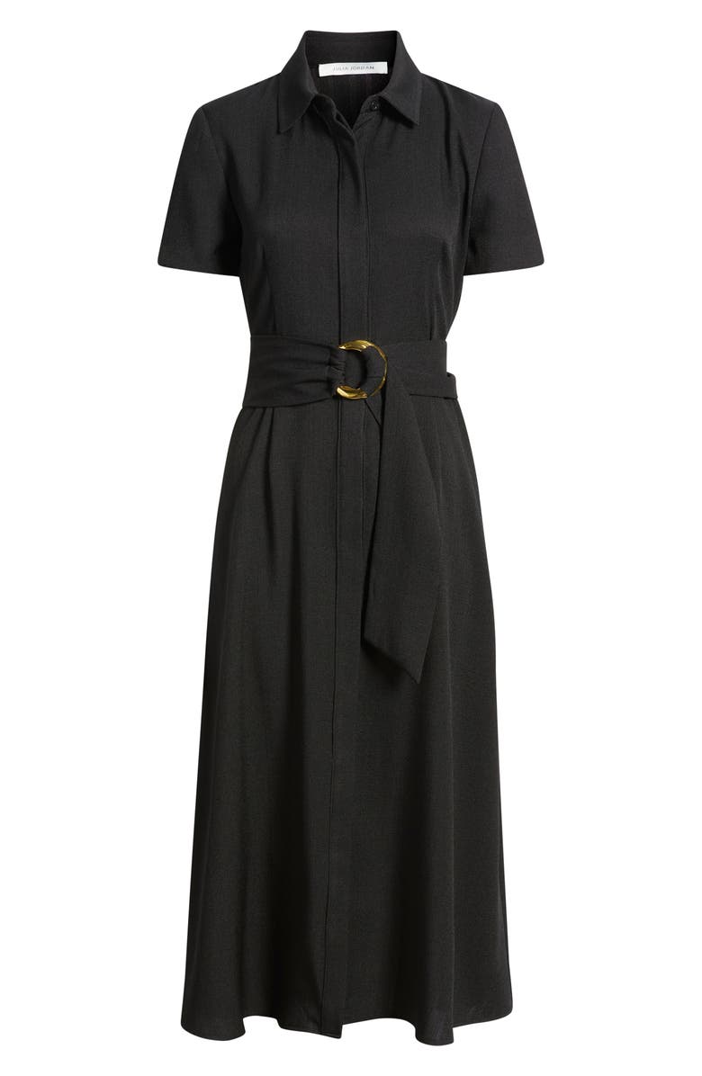 Julia Jordan Belted Midi Shirtdress, Alternate, color, 
