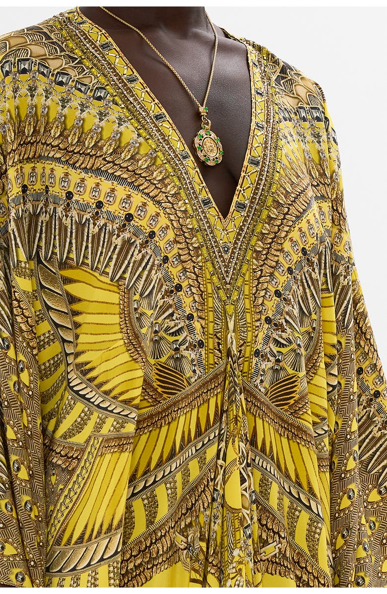 Camilla T SHAPE LONG KAFTAN SHRINE OF SUNSHINE, Alternate, color,