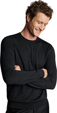 Charles Tyrwhitt Pure Merino Crew Neck Sweater