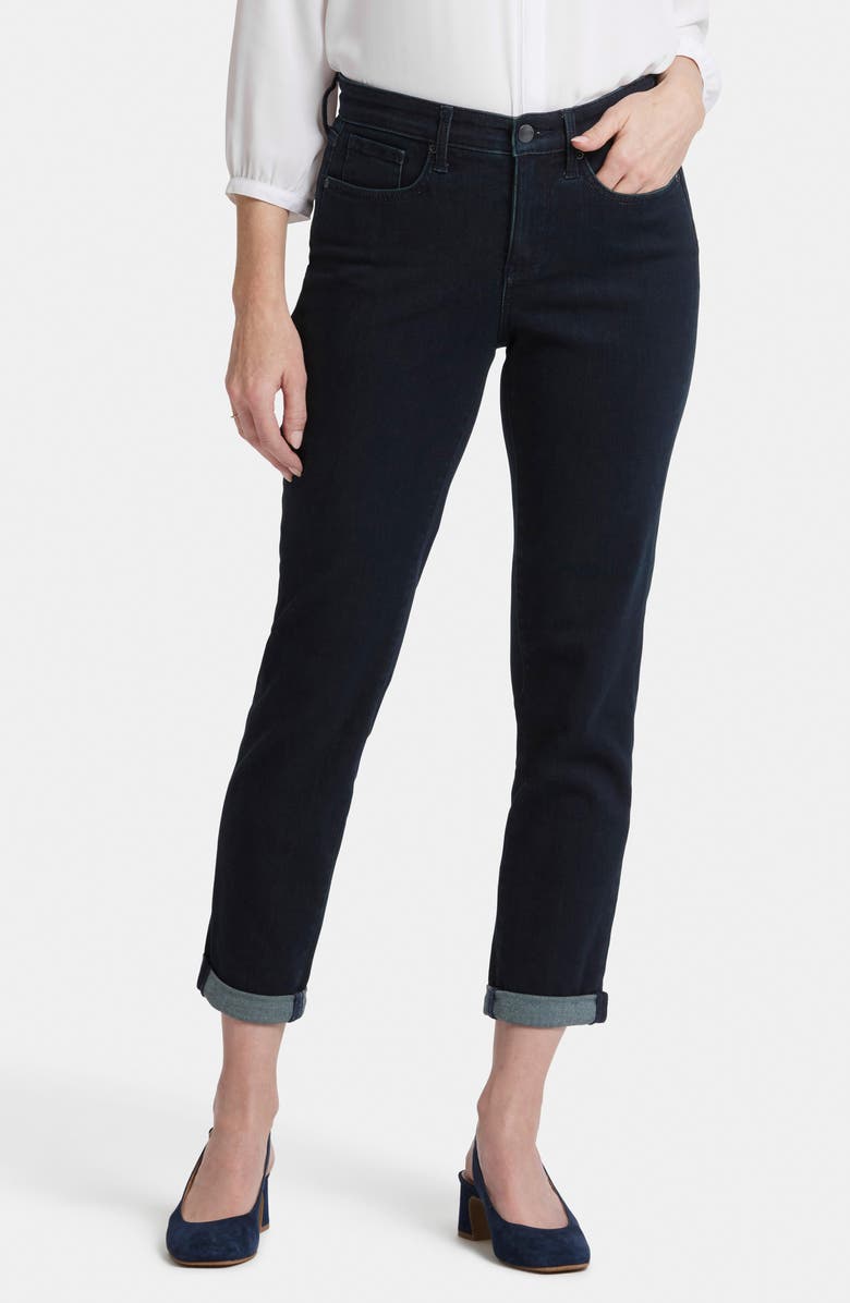 NYDJ Margot Girlfriend Jeans, Main, color, Midnight Falls