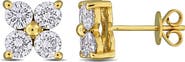 Julianna B. Lab-Grown Diamond Floral Stud Earrings 14k