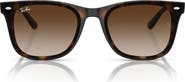 Ray-Ban 65mm Gradient Oversize Square Sunglasses