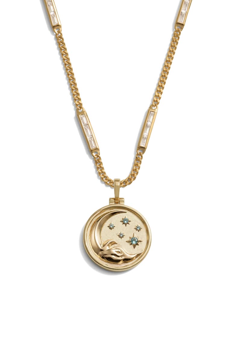 Allel Pendant Necklace, Main, color, 14K GOLD VERMEIL