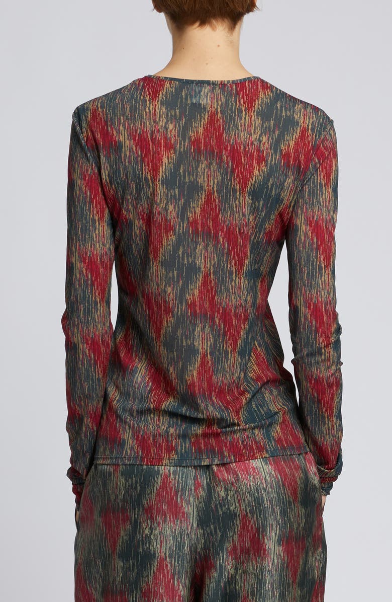 MM by Max Mara Dent Long Sleeve Top, Alternate, color, Dark Grey