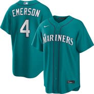 Nike Men's Nike Colt Emerson Teal Seattle Mariners Alternate Replica Jersey