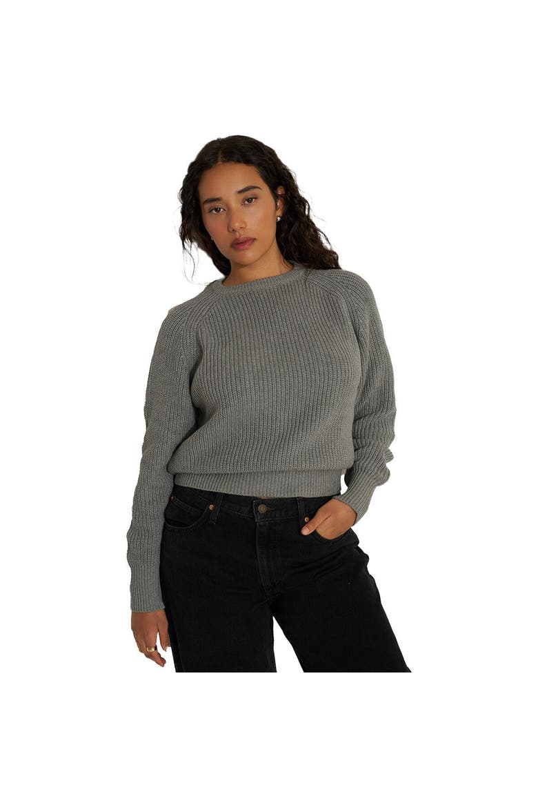The Crew Sweater - Women's, Main, color, Heather Grey