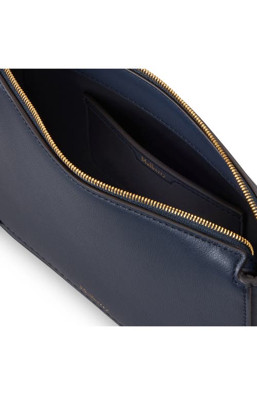 Mulberry Clovelly Leather Crossbody Bag In Blue