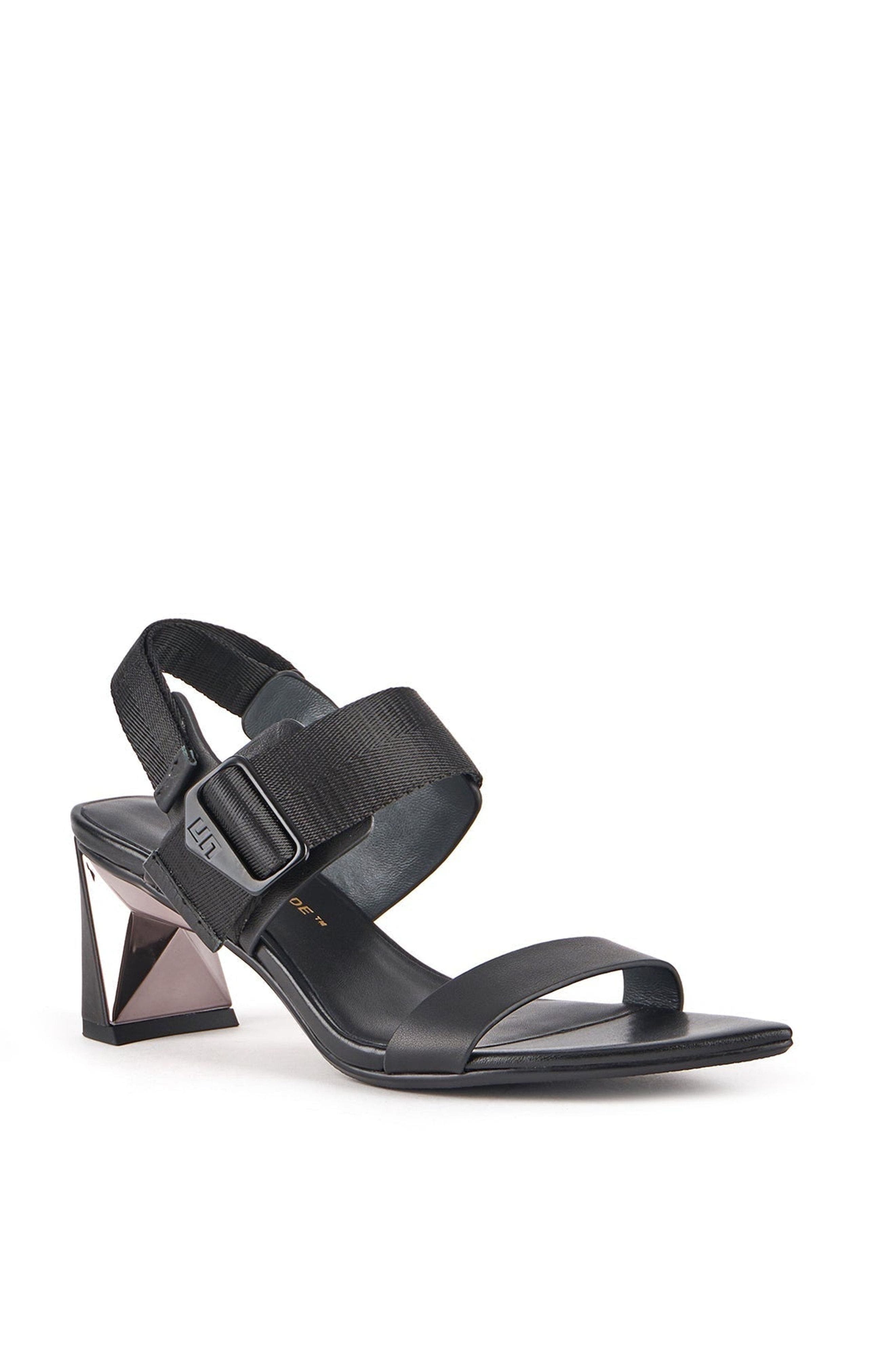 United Nude Poly Soga Mid Sandals, Alternate, color, Black