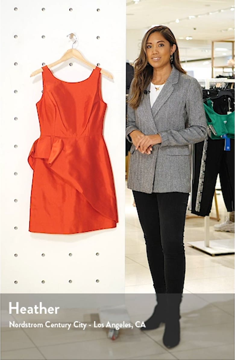 Heritage Structured Cocktail Dress, sales video thumbnail