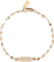 Set & Stones Engraved Angel Number Bracelet