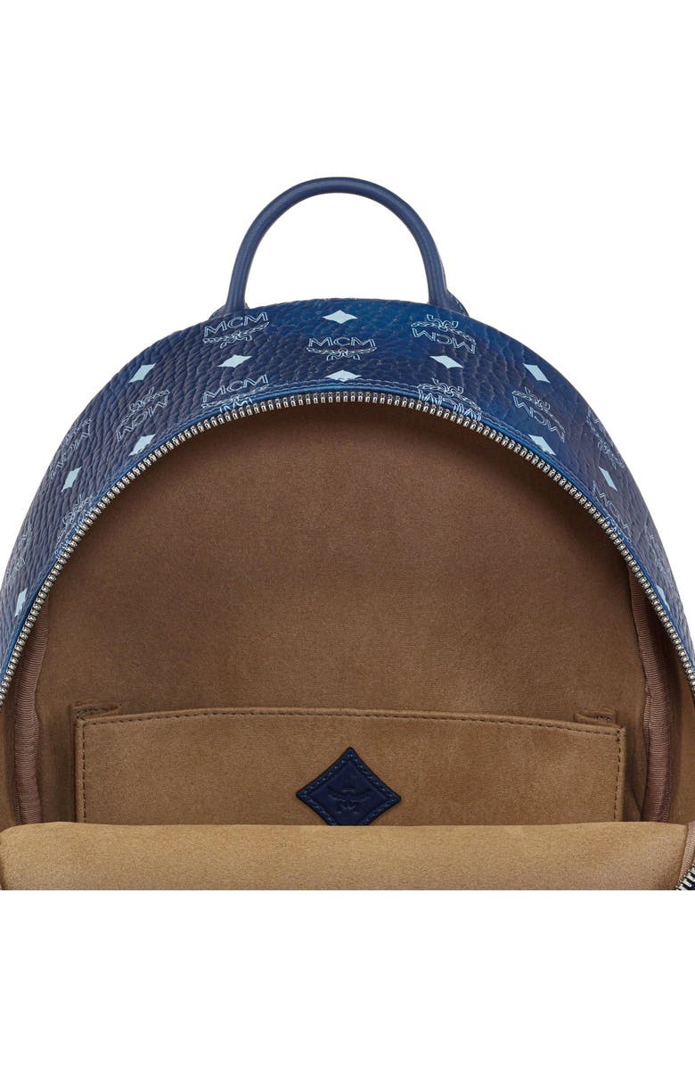 MCM Stark Side Studs Backpack in Visetos, Alternate, color,