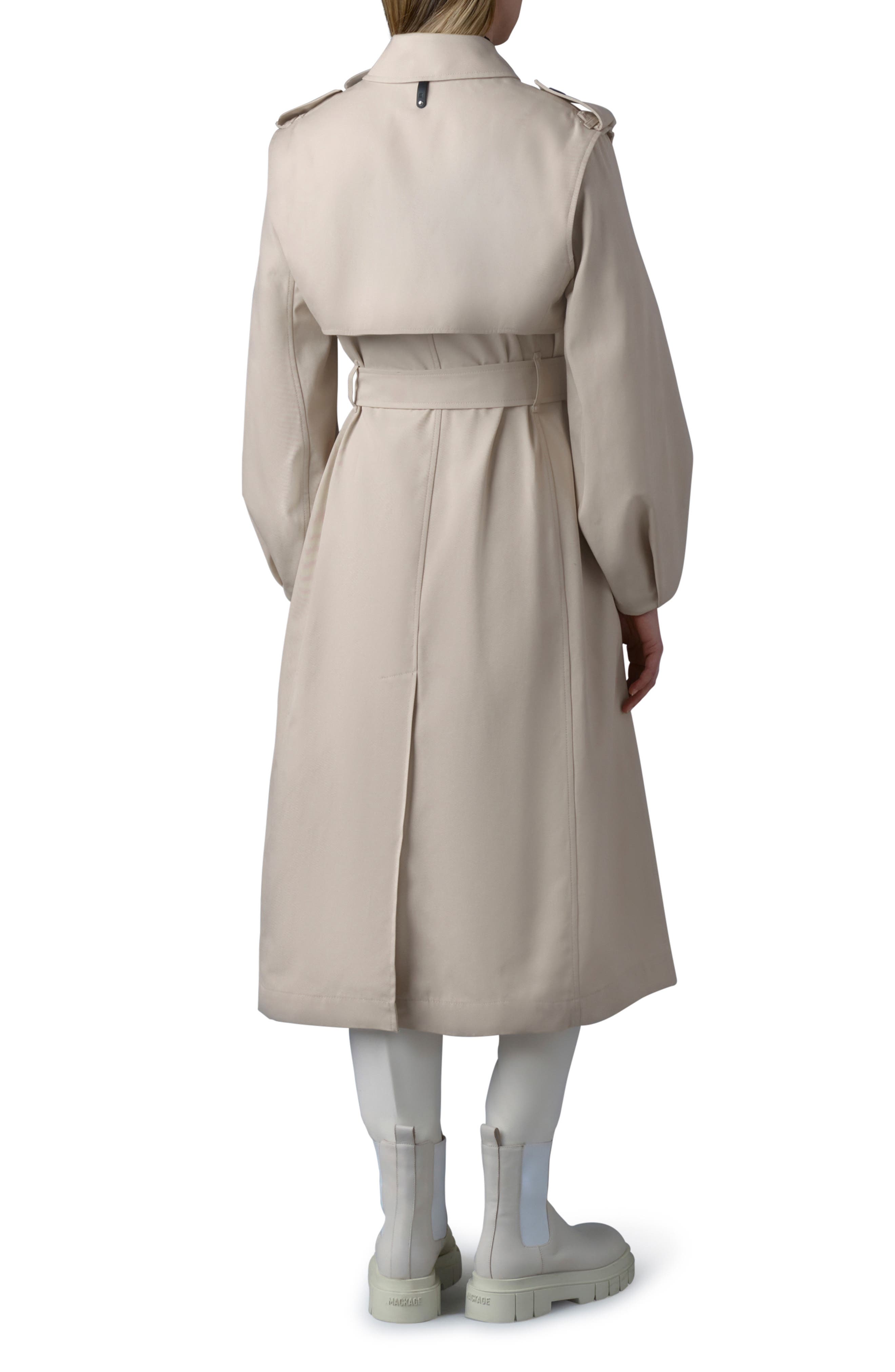 Alia Water Repellent Trench Coat - image 2