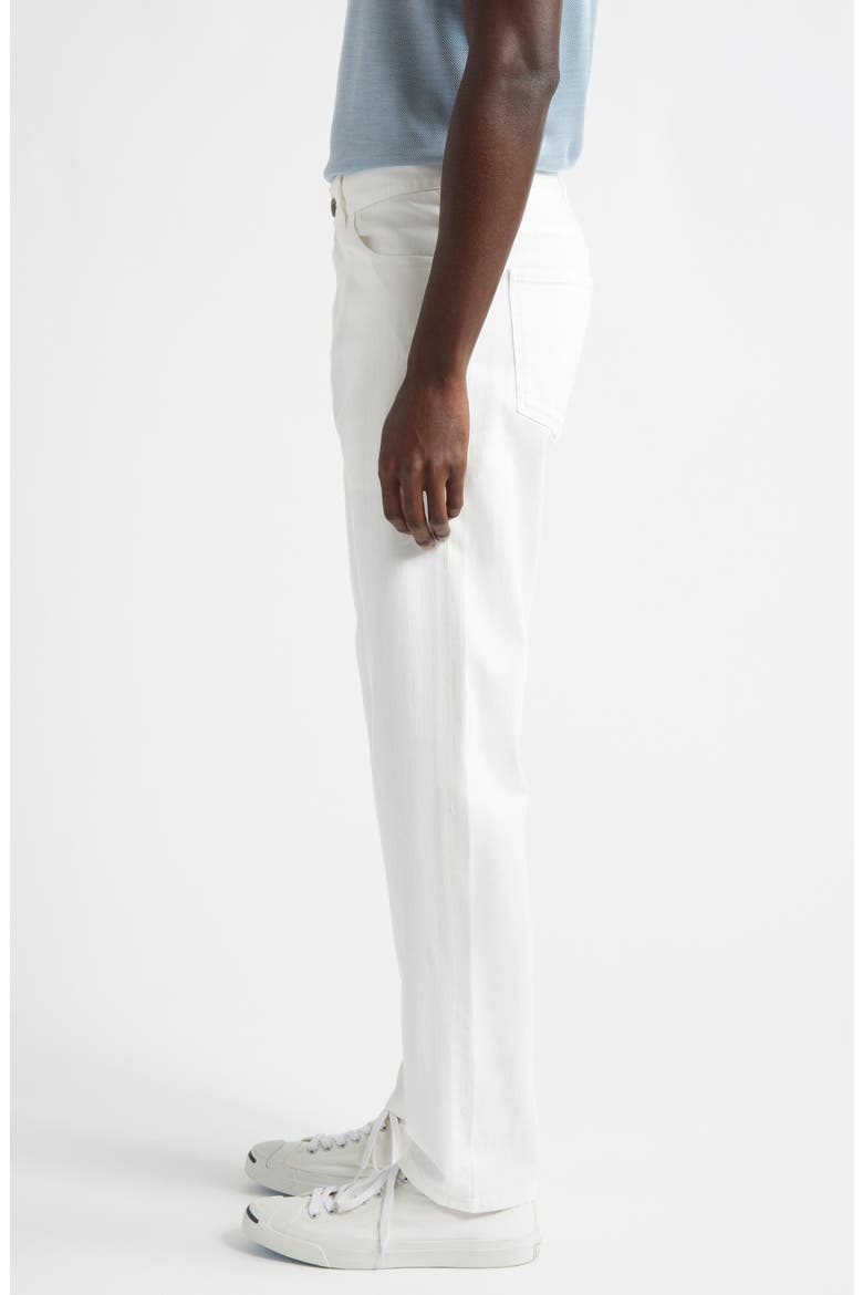 Five-Pocket Slim Fit Chinos, Alternate, color, OPEN WHITE