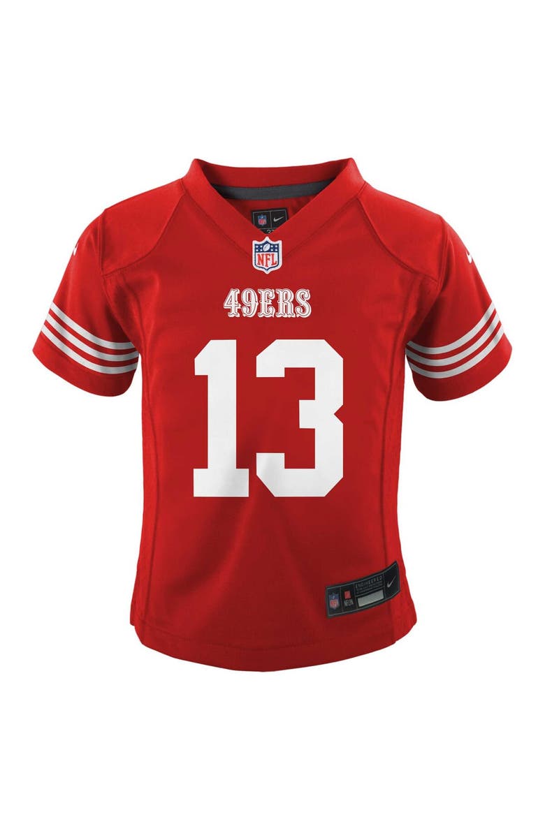 Preschool Nike Brock Purdy Scarlet San Francisco 49ers Player Game Jersey, Alternate, color, Scarlet