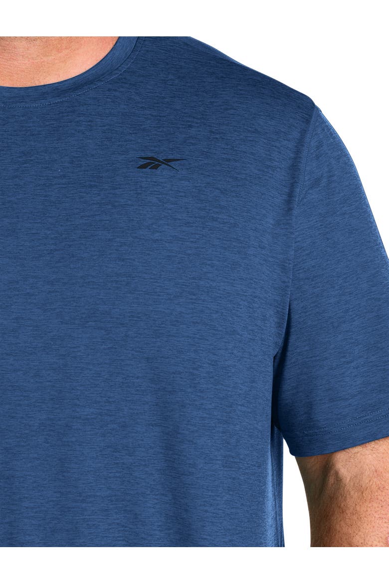 Big & Tall Performance Perfect T-Shirt, Alternate, color, ATHLETIC BLUE HTHR