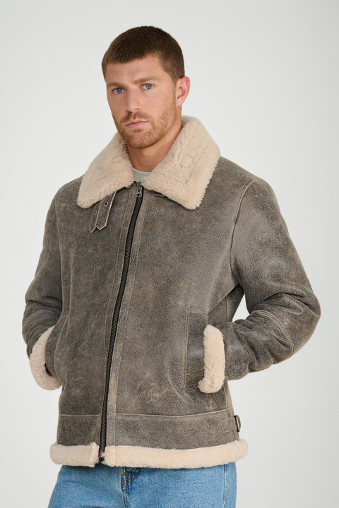 Rupert Shearling Aviator Jacket