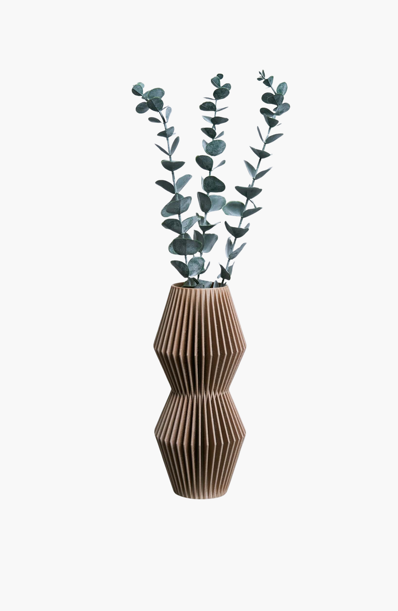 Woodland Pulse LUNA Minimalist Vase, Main, color,
