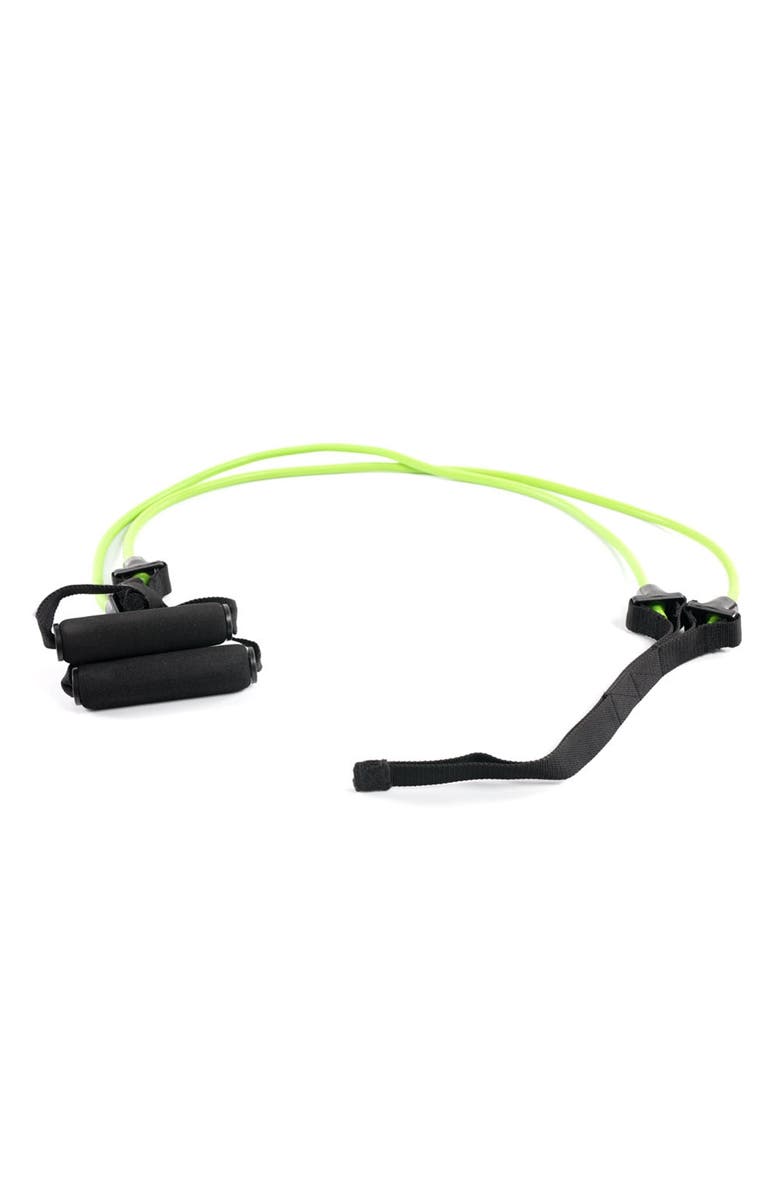 Power Systems Resistance Bands - Double Cords Light Strength Band for Exercise, Main, color, Lime Green