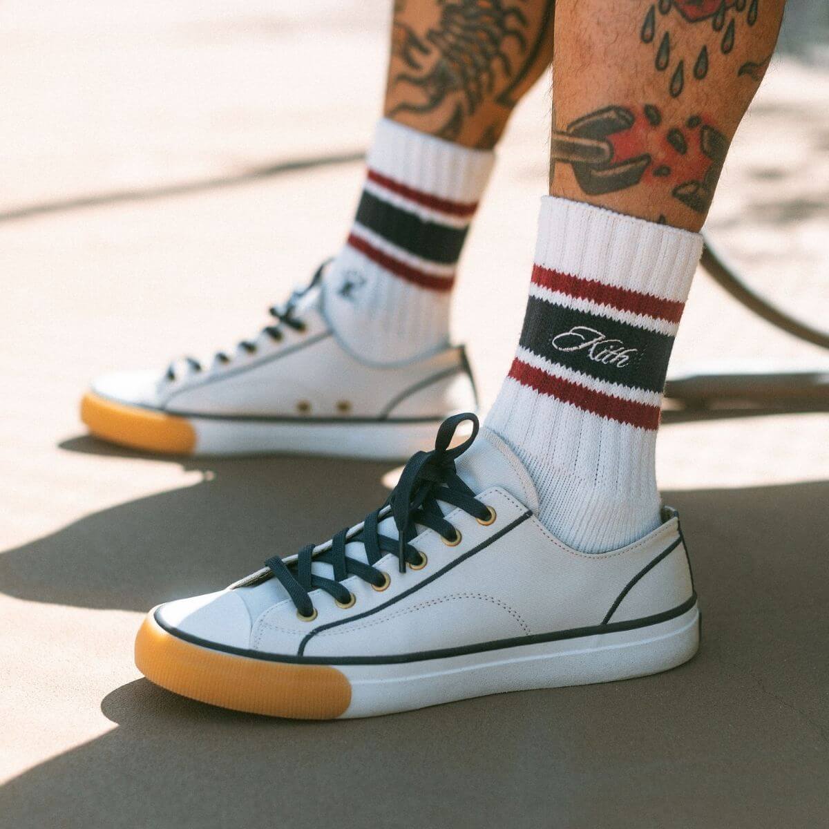 P.F. Flyers All-American Clubhouse Low-Top Sneaker, Alternate, color, Sand-Sapphire