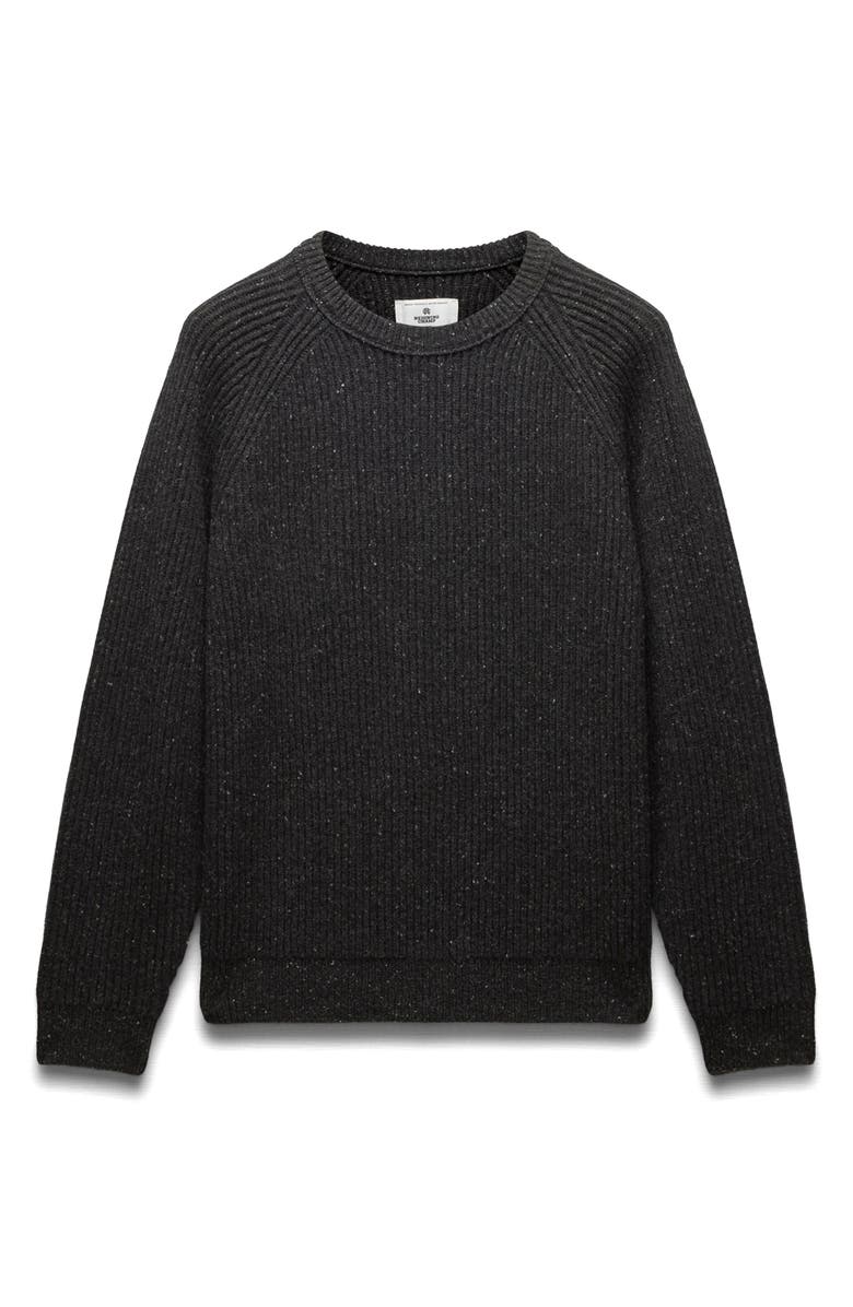 Reigning Champ Kenny Nep Wool Crewneck Sweater, Alternate, color,