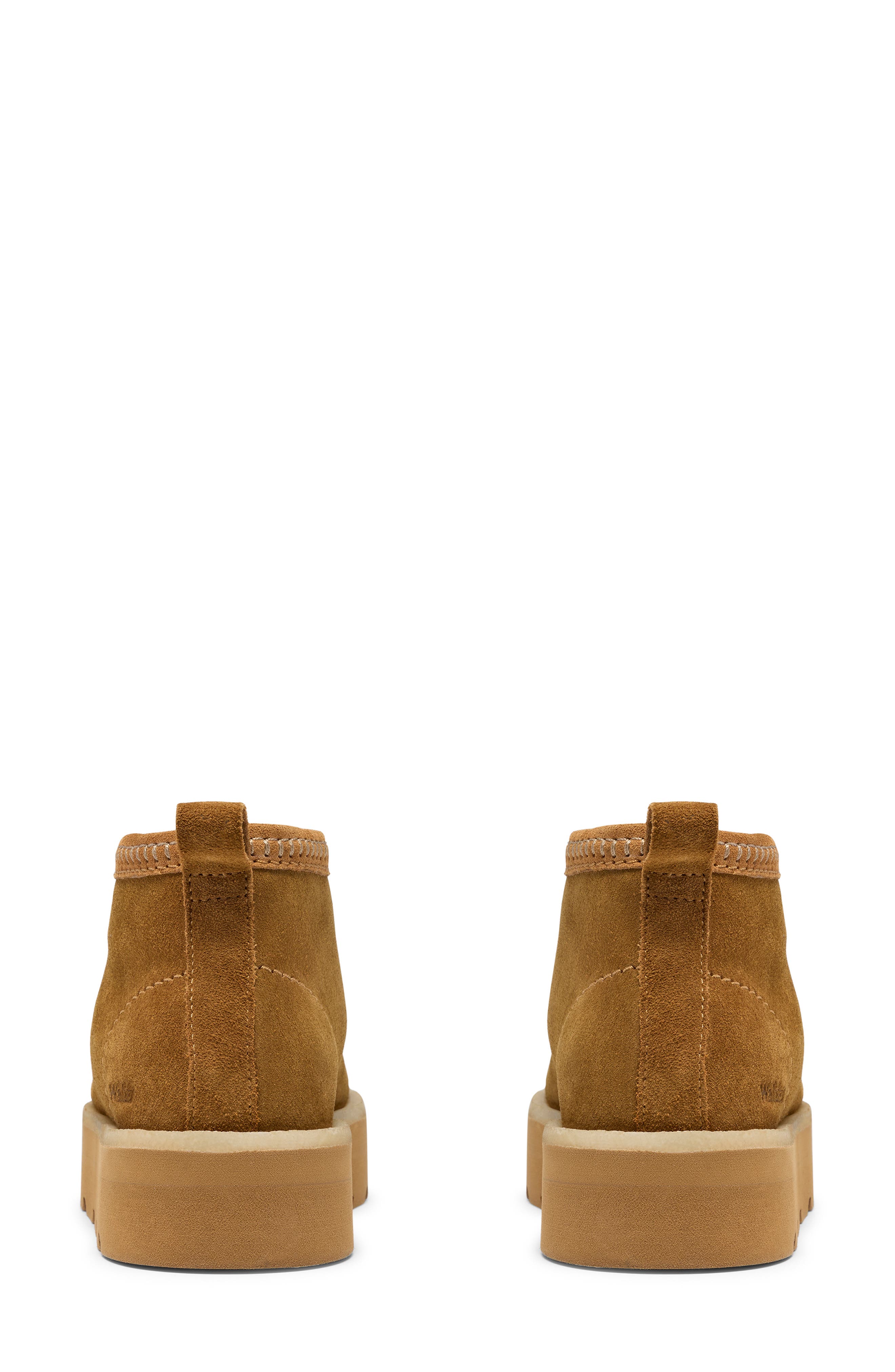 Mearewalla Mid Genuine Shearling Bootie, Alternate, color, BROWN INTE