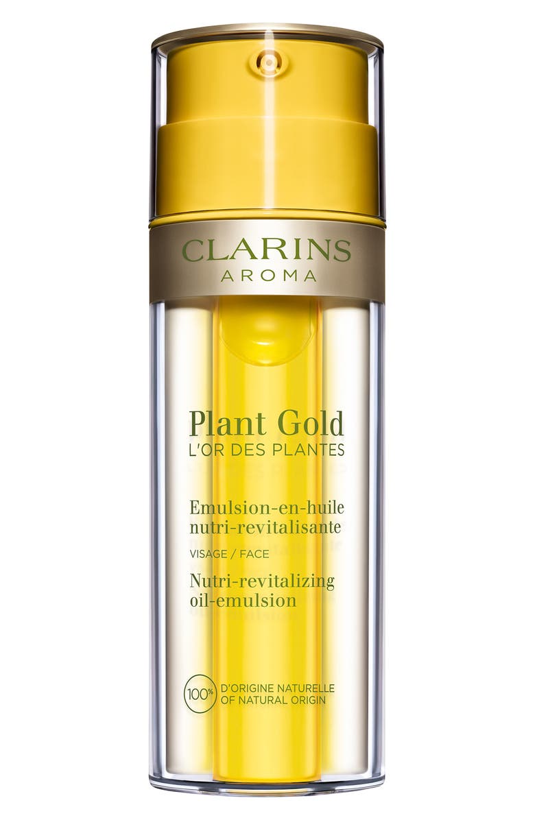 Clarins Plant Gold Natural Oil-Emulsion, Main, color, 