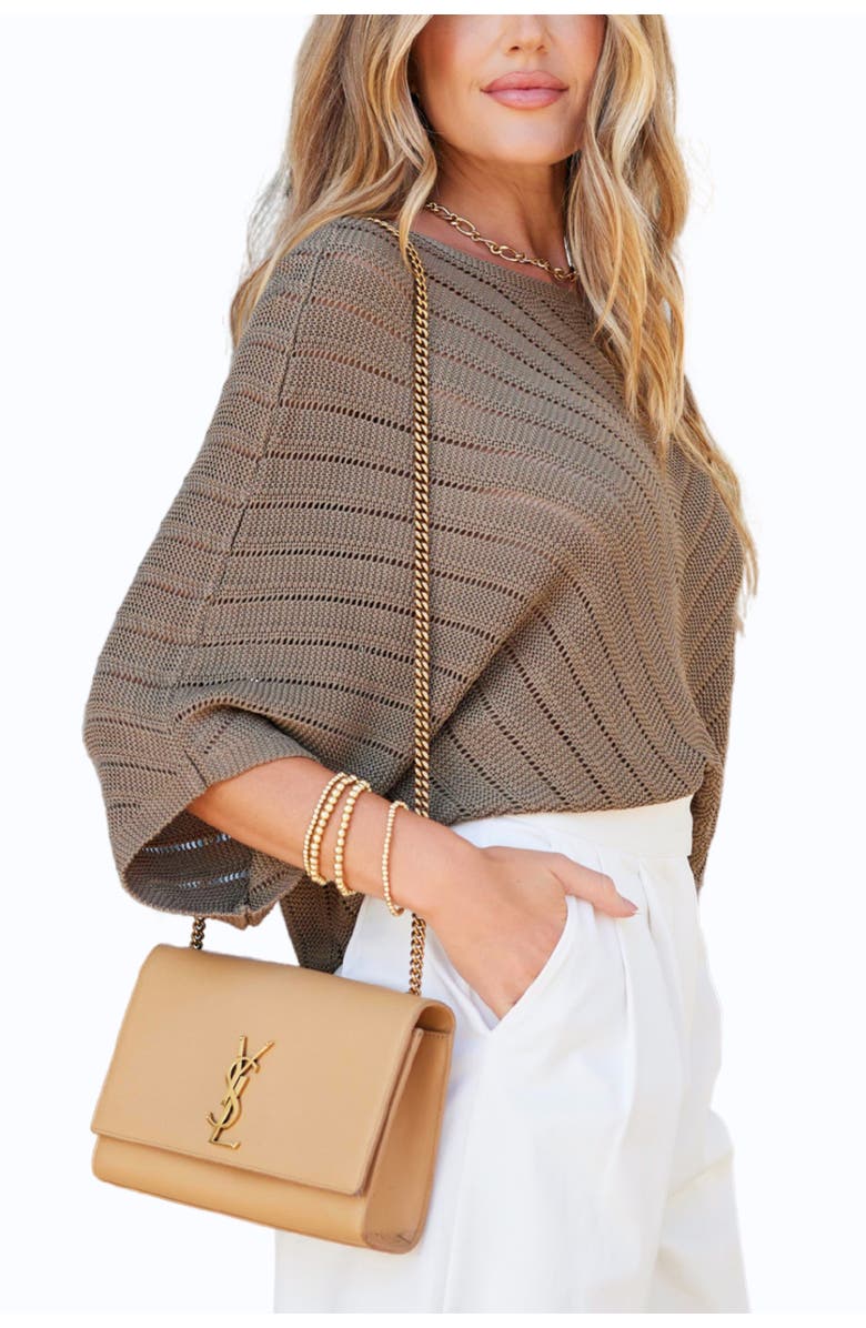 Bishop + Young Zen Sweater, Alternate, color, Olive