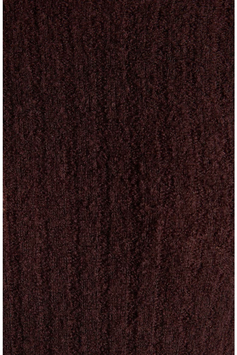 Virgin Wool Turtleneck Sweater, Alternate, color, BROWN