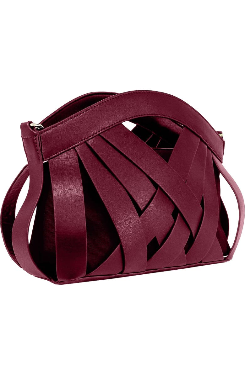 Belle & Bloom One More Night Crossbody Bag, Main, color, Burgundy