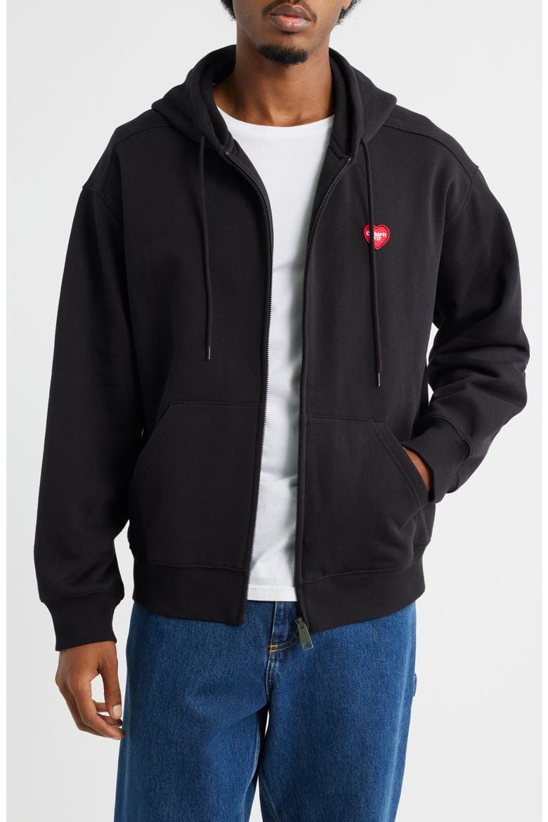 Heart II Hartt Zip-Up Graphic Hoodie (Men) | Nordstrom