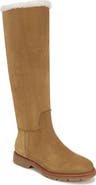 Vince Sibelle Genuine Shearling Knee High Boot