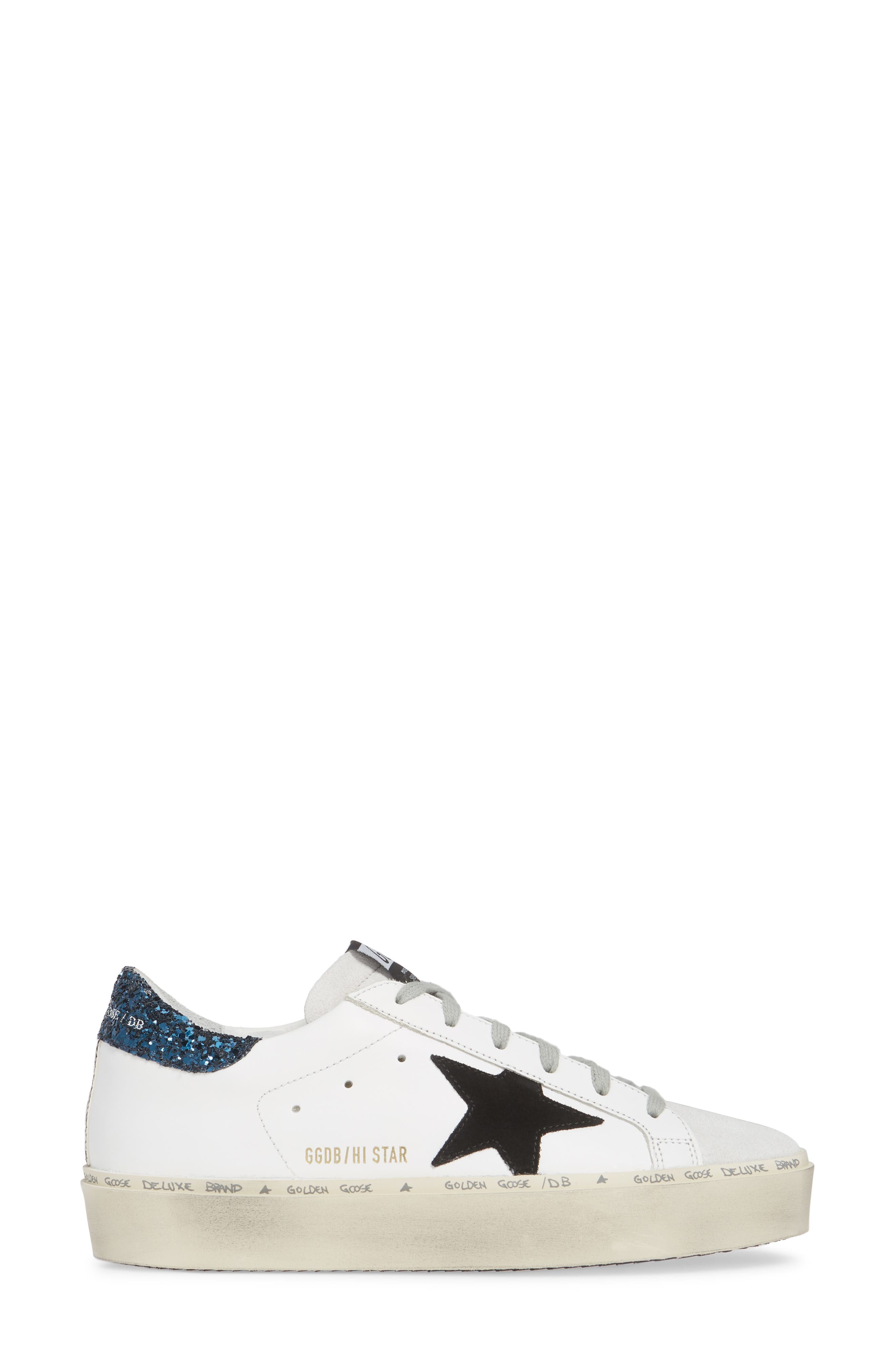 Golden Goose Hi Star Platform Sneaker, Alternate, color, 