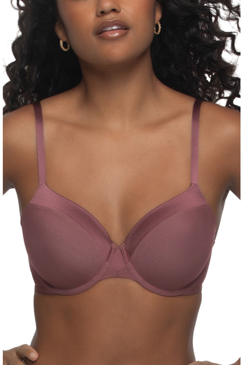 Lustre Underwire Contour Bra, Main, color, NOCTURNE