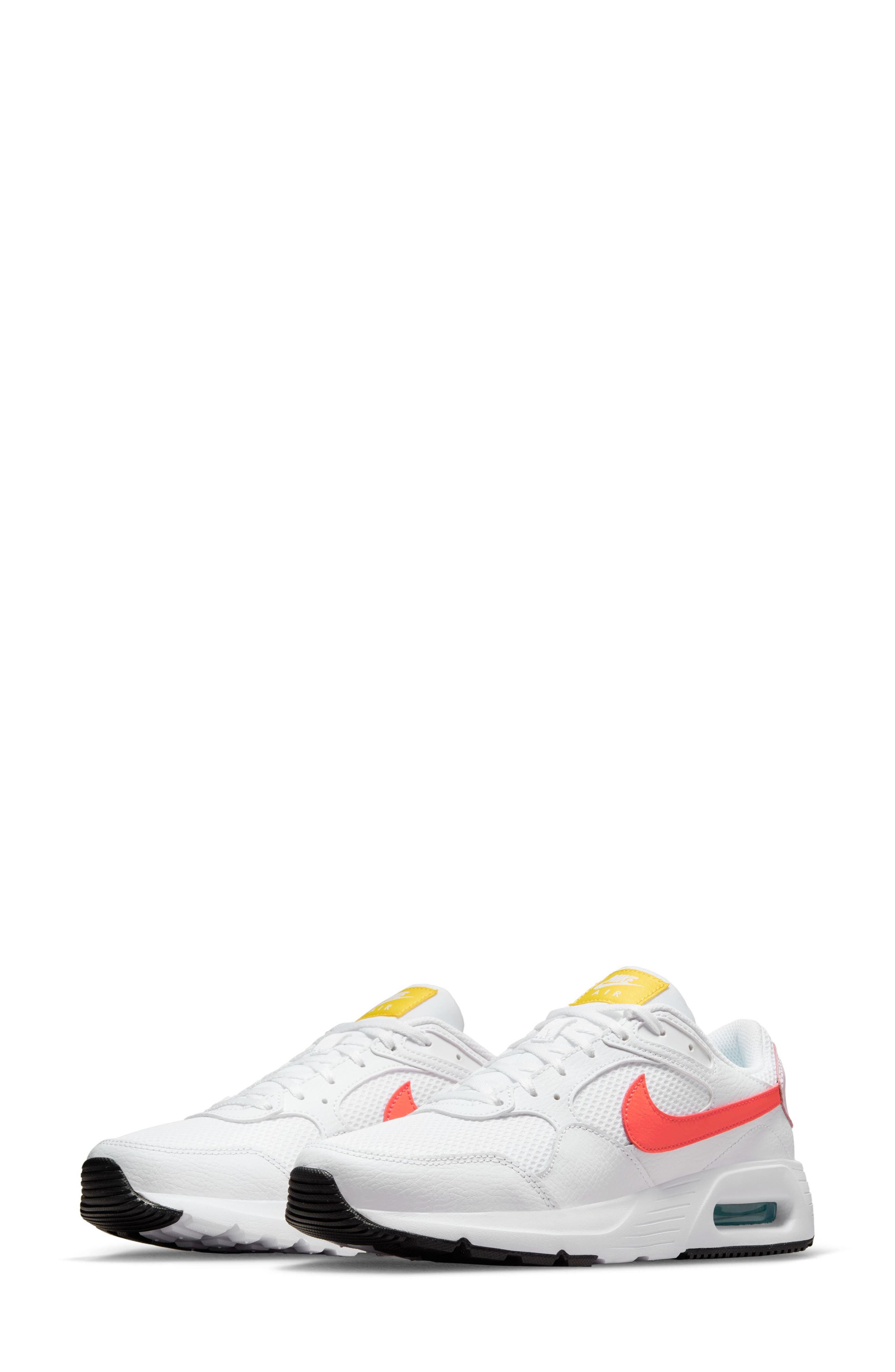 Nike Air Max SC Sneaker, Main, color, White/ Crimson/ Pink Foam