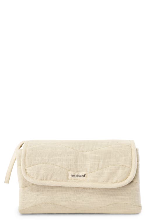 Toddlekind Mini Maven Changing Clutch in Beige  product