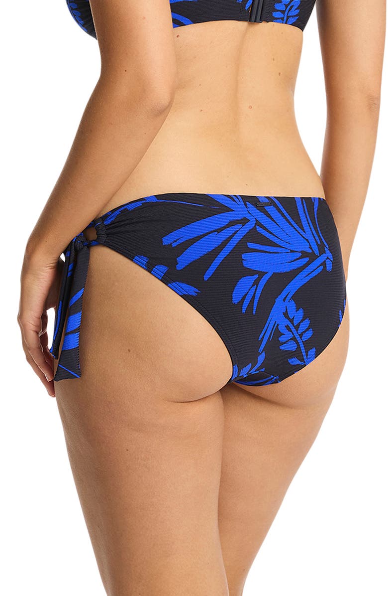 Sea Level Tradewind Tie Side Bikini Bottoms, Alternate, color,