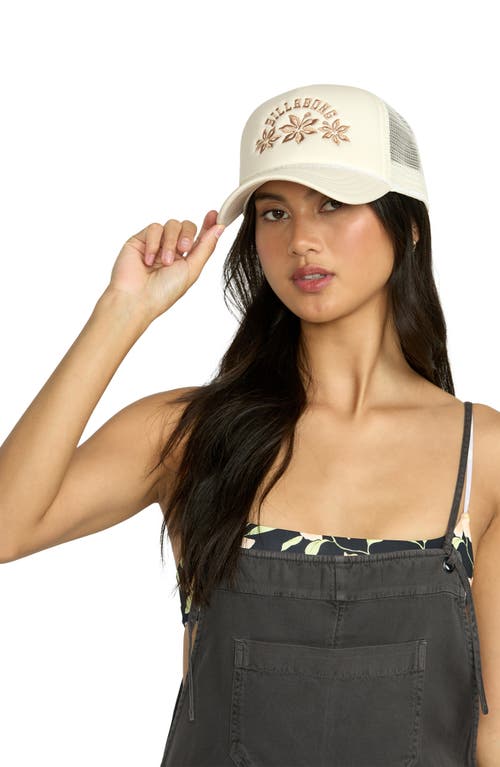 Billabong Grandpa Trucker Hat In White