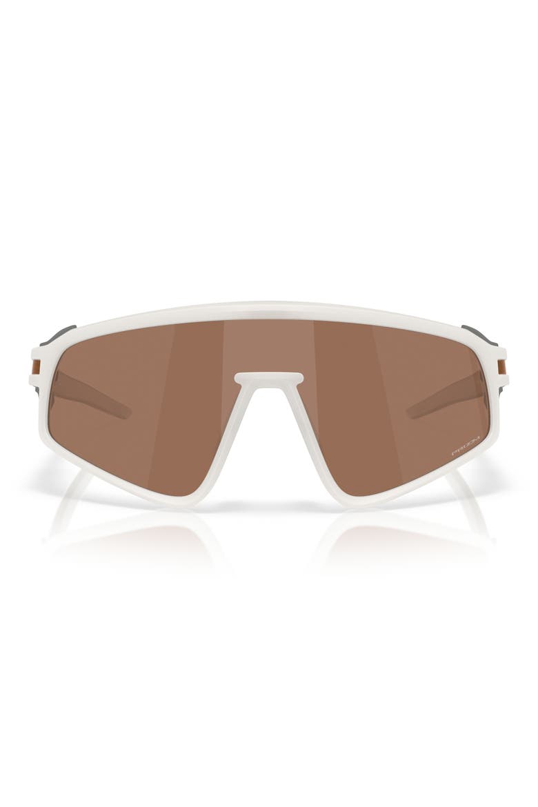 135mm Prizm™ Shield Sunglasses, Main, color, MATTE VAPOR / PRIZM TUNGSTEN