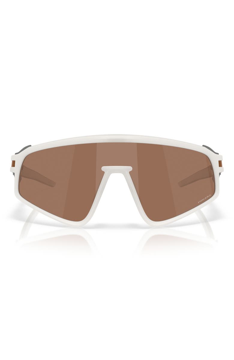 Oakley 135mm Prizm<sup>™</sup> Shield Sunglasses, Main, color, Matte Vapor / Prizm Tungsten